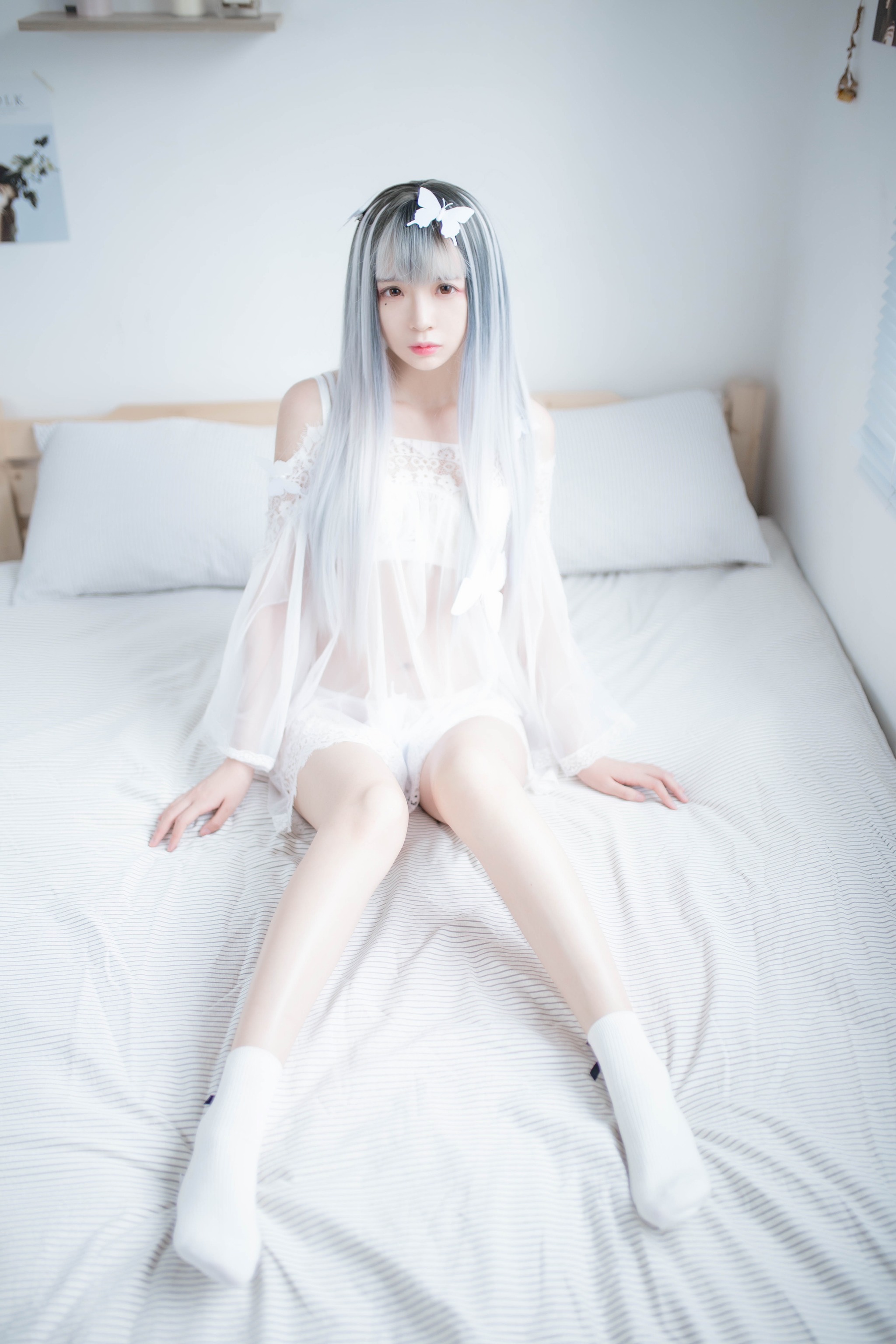 疯猫ss – NO.003 白纱原版套图 [33P]-XikXak